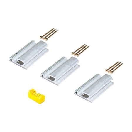 Hangman Hangman Keep It Level Silver Wire-Backed Wall Hanging Kit 30 lb 3 pk KIL-3